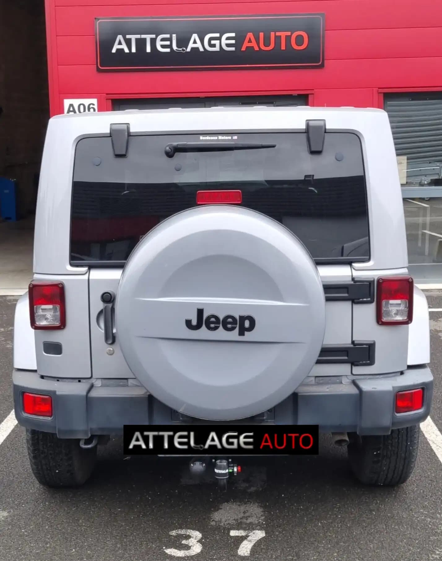 Jeep Wrangler - Attelage Demontable sans outils